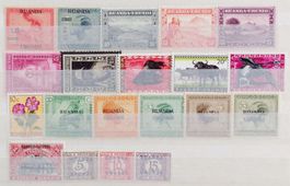 RUANDA - URUNDI: Ungebrauchte Marken *