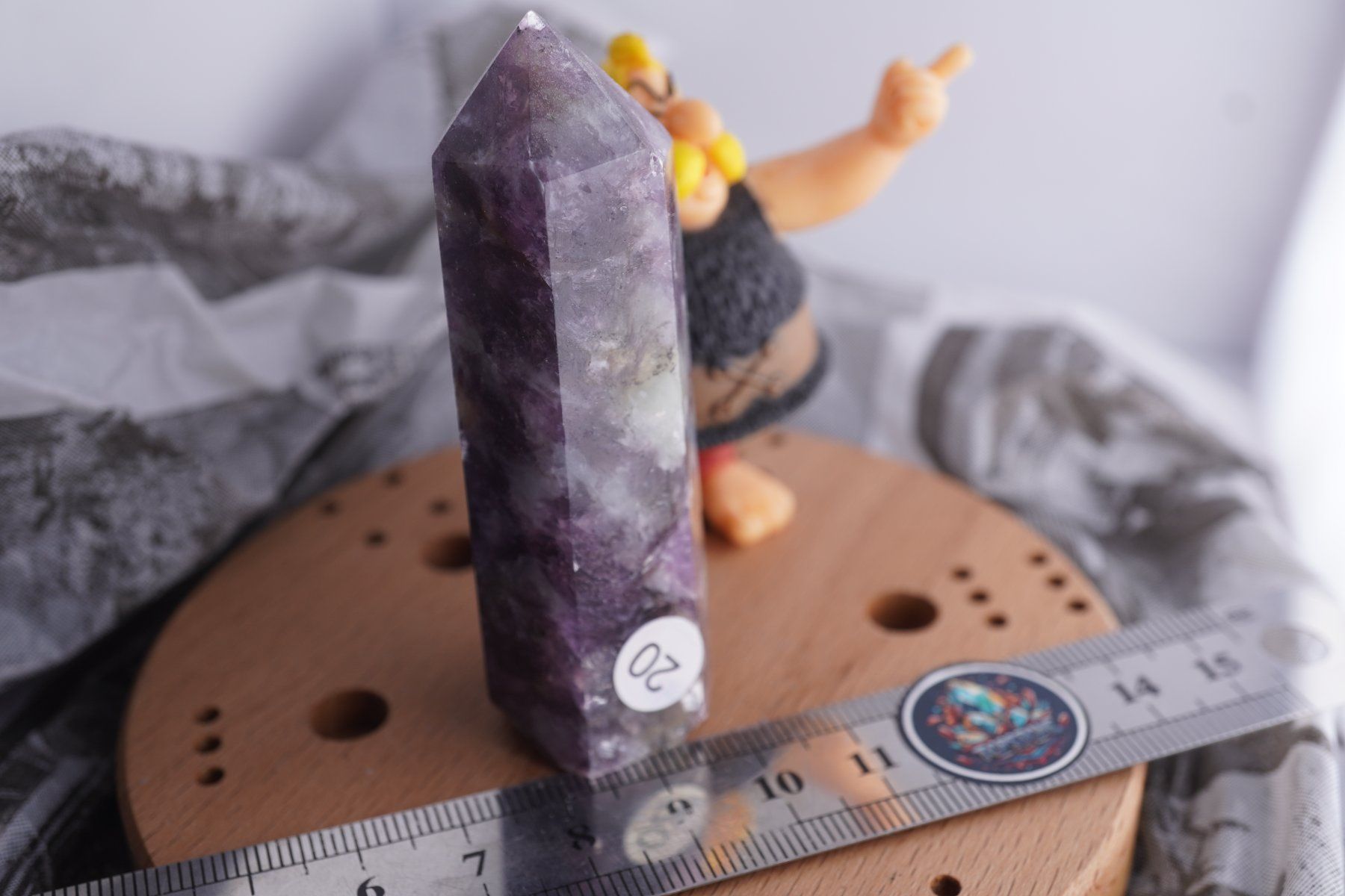 Minéraux & Lithothérapie: Lepidolith    Spitze   ca 73mm x 23mm – Neuf avec emballage d'origine à Eschenbach SG par topstone 3