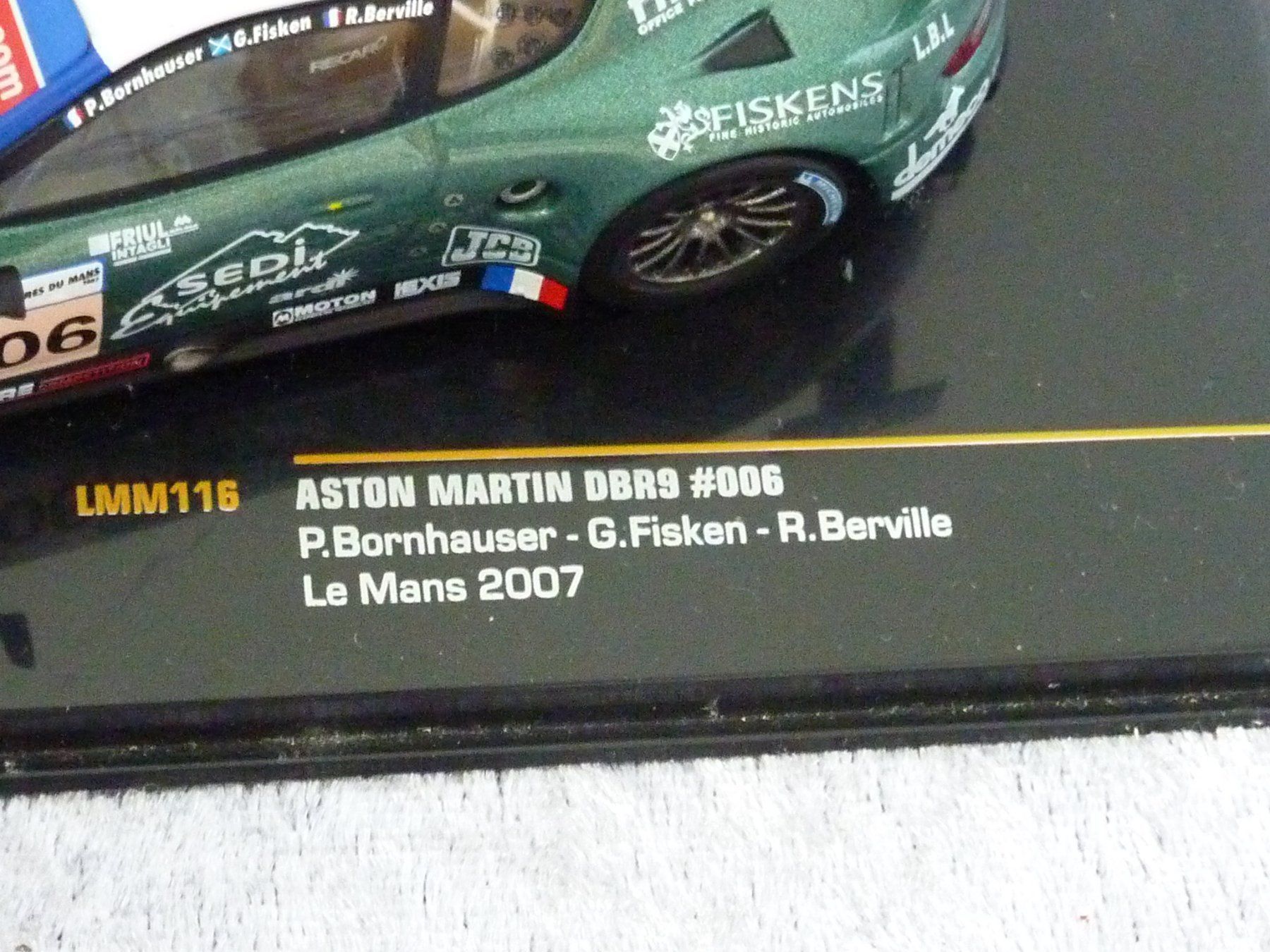 Aston Martin Modellautos: Aston Martin DBR9 Le Mans  1:43 – Neu und originalverpackt aus Dürrenäsch von modellautos4you 5