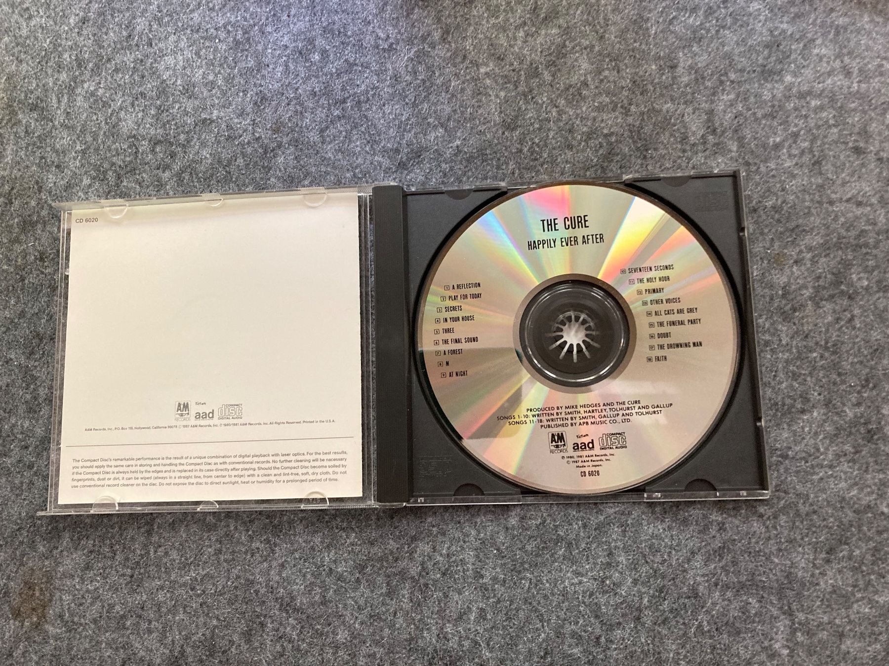 CD: The Cure - ...Happily Ever After  *** RARE *** – Usato da Fribourg venduto da Karushi 3