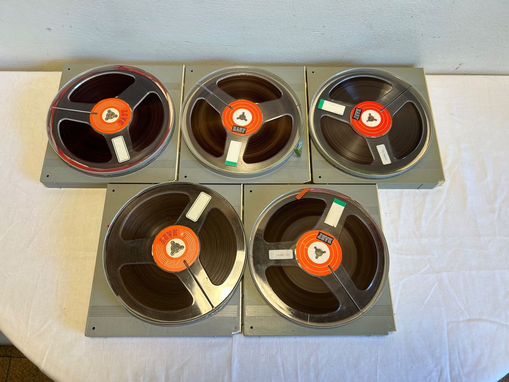 Bande Magnétique BASF Plaquette - Occasion - Vintage