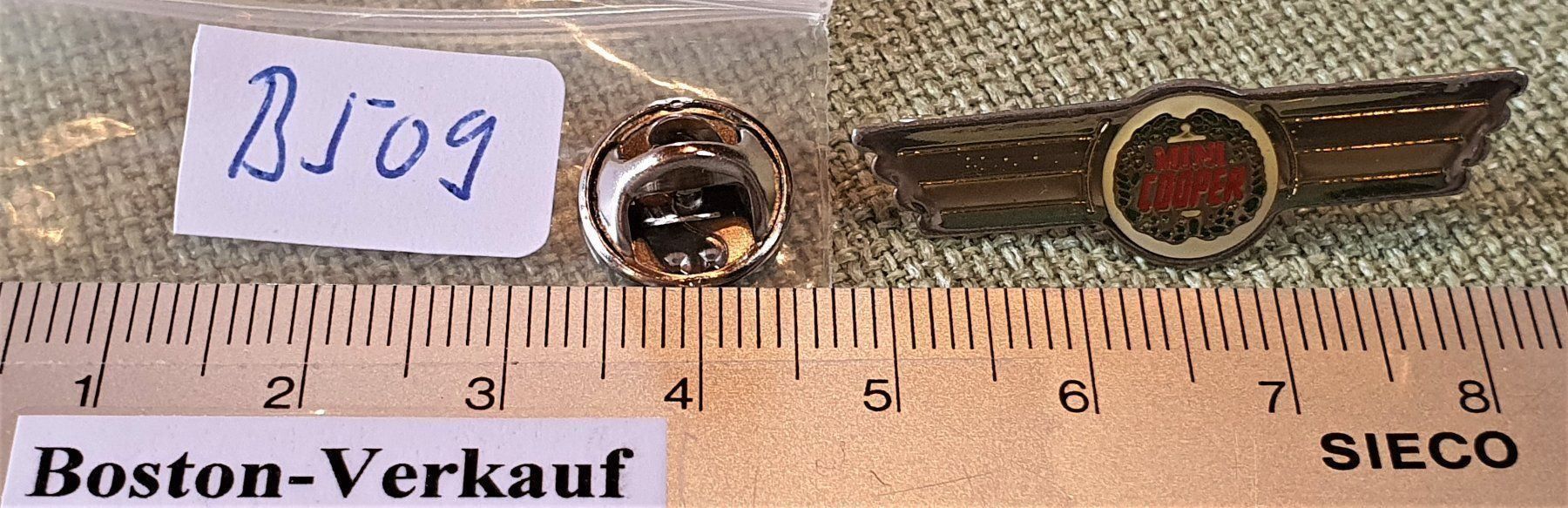Mini Placchette & Badge: B509 - Pin Logo Emblem Mini Cooper – Usato da Reinach BL venduto da Boston-Verkauf 3