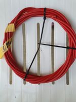 Kabelhülle Mofa/ Velo Neu Länge 5Meter 6mm Rot, sehr gut.