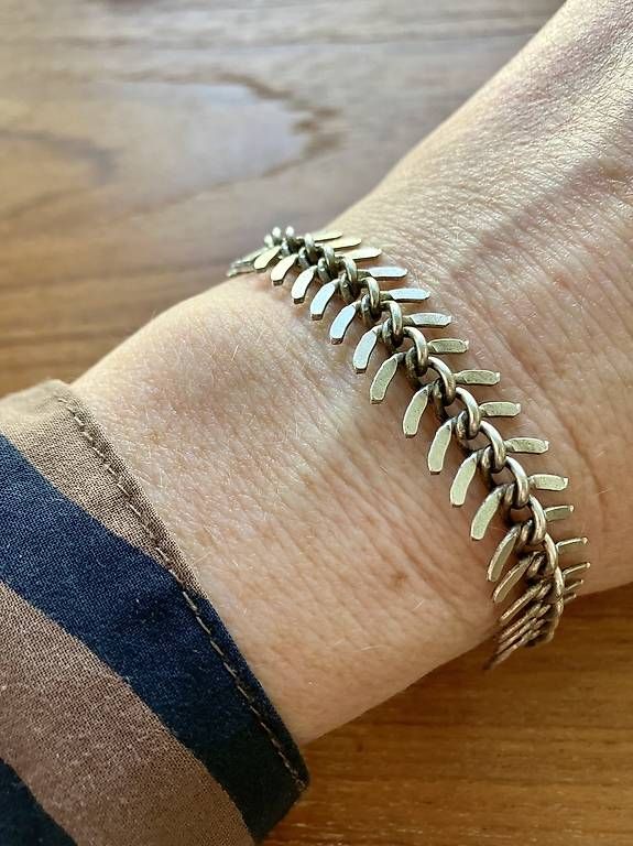 Bracciali & Braccialetti: versilberte Armkette von Shlomit Ofir – Usato da Zürich venduto da eis_yx9q 3