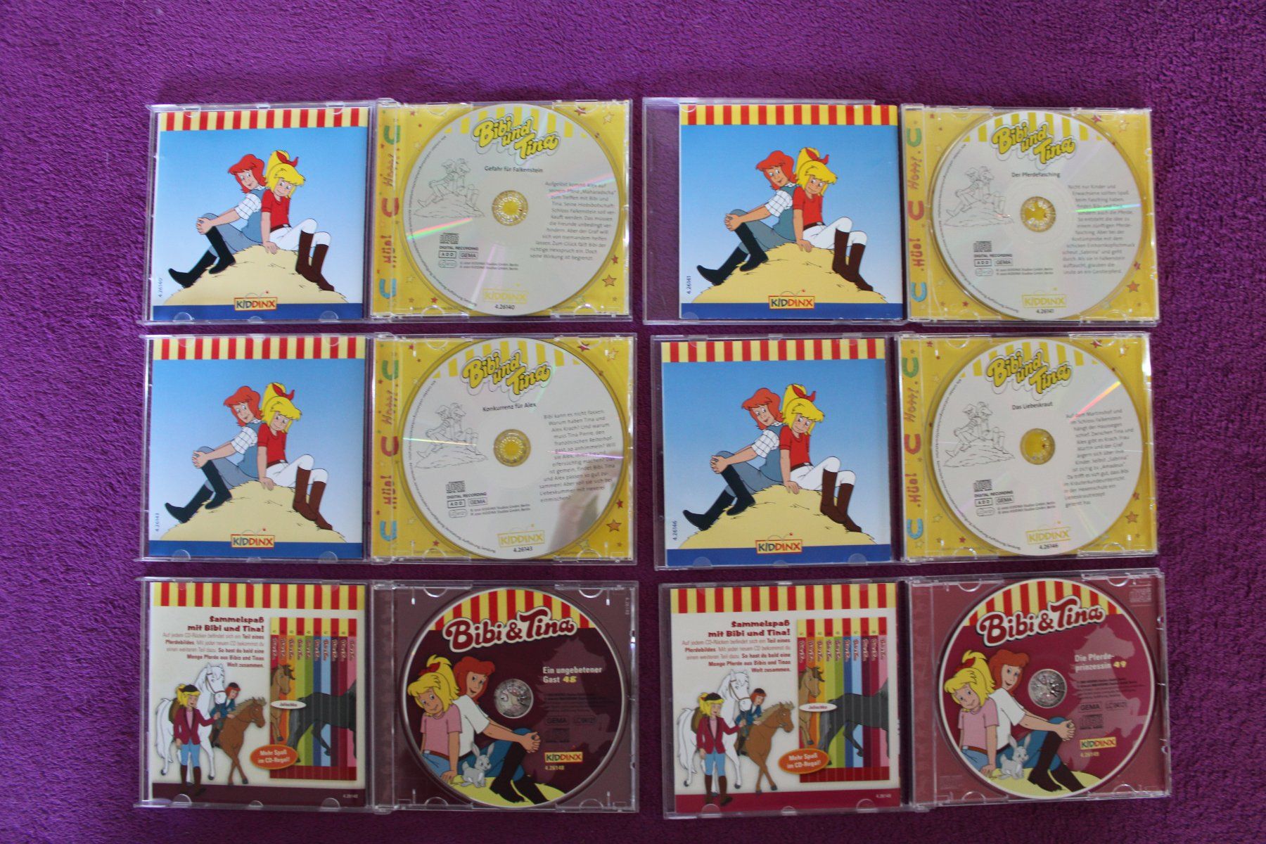 CDs: 6 - Bibi & Tina - Hörspiel - CD´s – Gebraucht aus Müllheim Dorf von Seeeule01 7