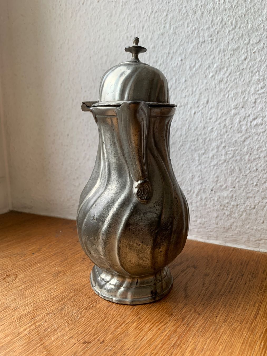 Teekannen: Antike Zinnkanne mit Deckel um 1900 – Gebraucht aus Richterswil von Moii89 1