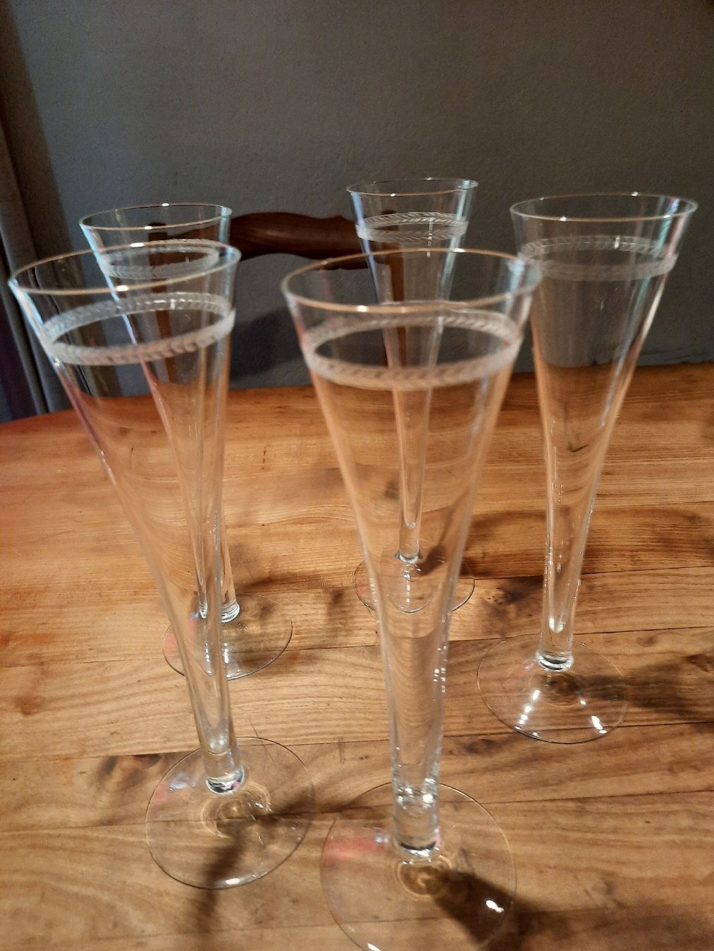 Verres: 6 Sekt-Gläser – D'occasion à Busswil BE par balu37