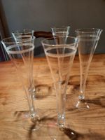 6 Sekt-Gläser