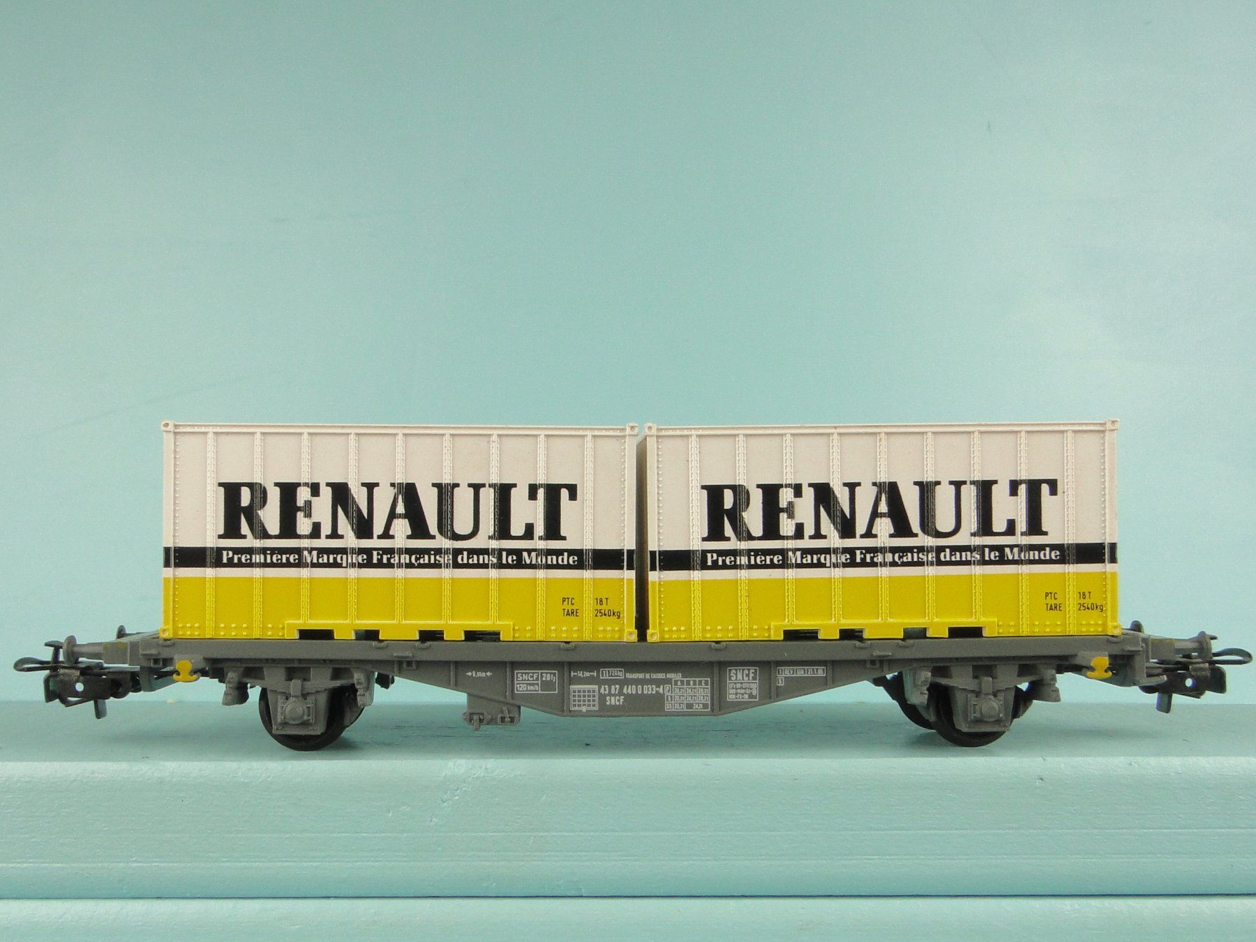 Märklin Modellini di ferrovie: Märklin 4664 Containerwagen Renault – Nuovo (secondo la descrizione) da Bülach venduto da cann11 2