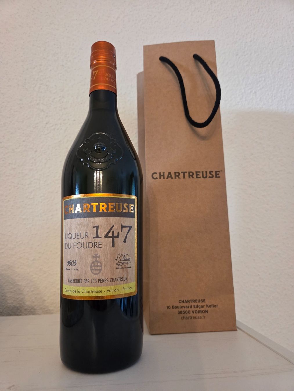 Bevande alcoliche: Chartreuse Liqueur du foudre 147 – Nuovo e nell'imballaggio originale da Noville venduto da mel_bsj2
