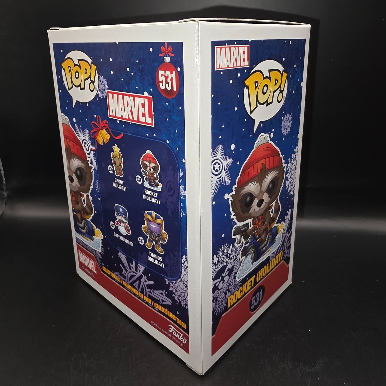 Funko Figuren: Funko Pop! Marvel Rocket Holiday #531 – Gebraucht aus Düdingen von Nerdworld 1