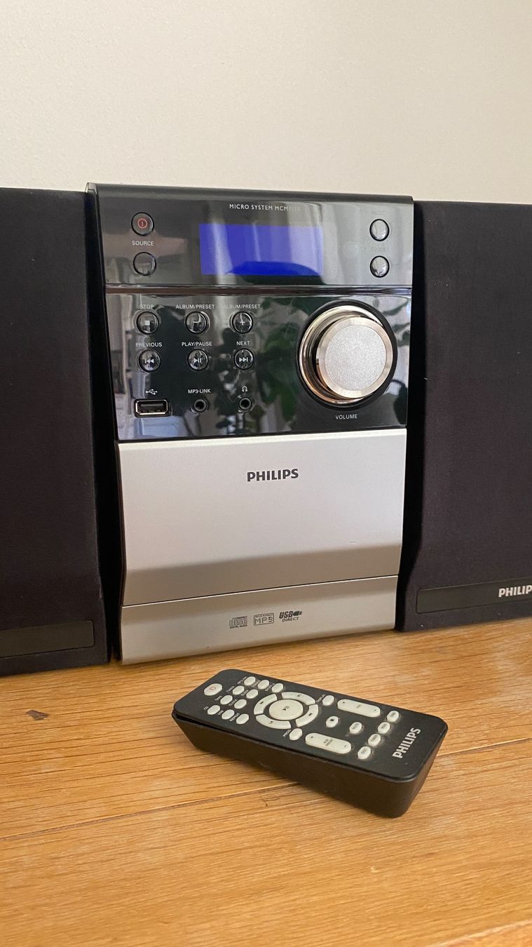 Philips Lettore multimediale & Streamer: Philips Micro System Stereoanlage mit Fernbedienung CD Ka... – Usato da Stettlen venduto da gia_qvk5 2