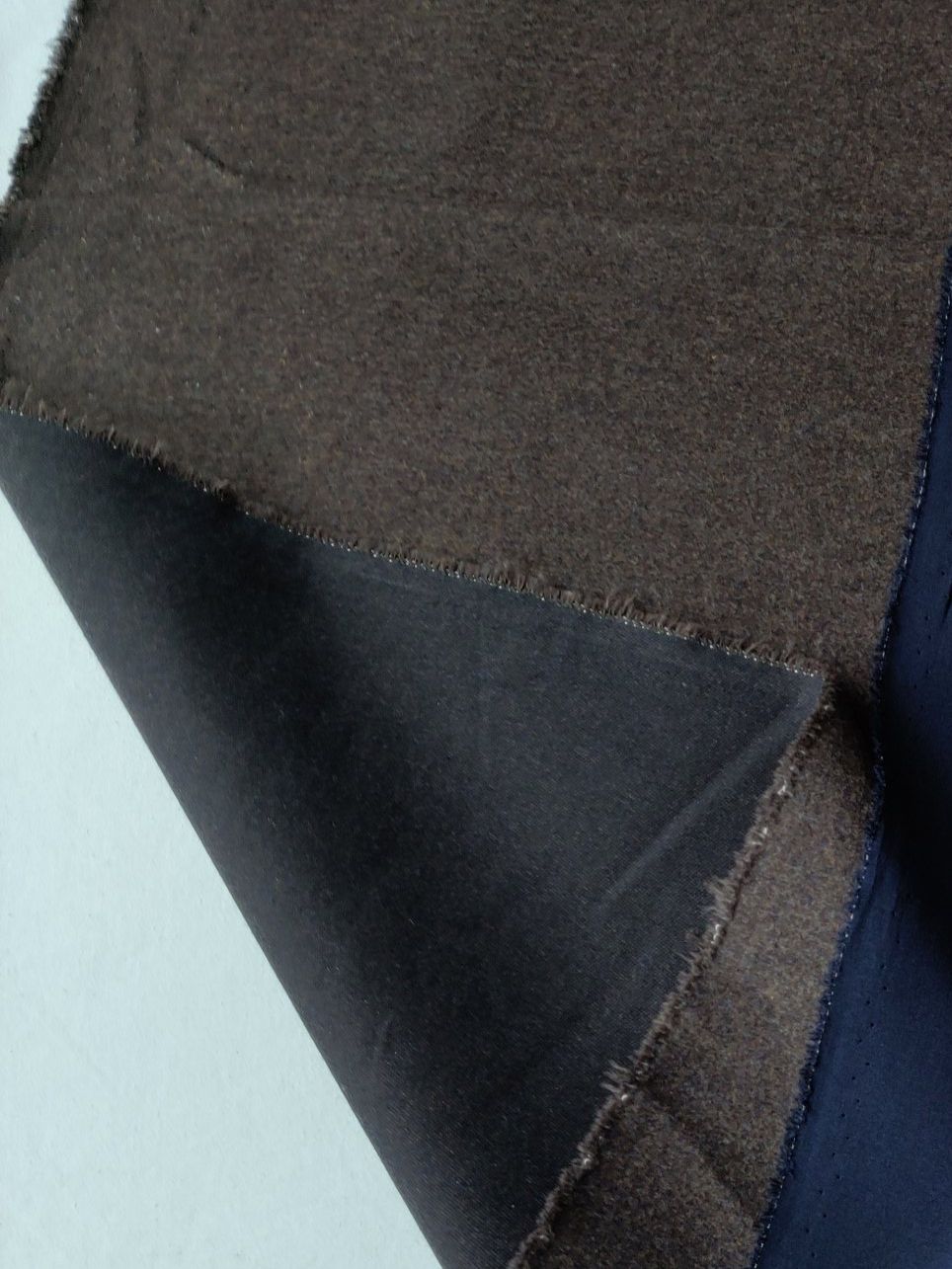 Stoffe: Anzug Stoff Baumwolle Flanell Elastan  2.1x1.50m marrone mel – Neu (gemäss Beschreibung) aus Lufingen von Voyager7
