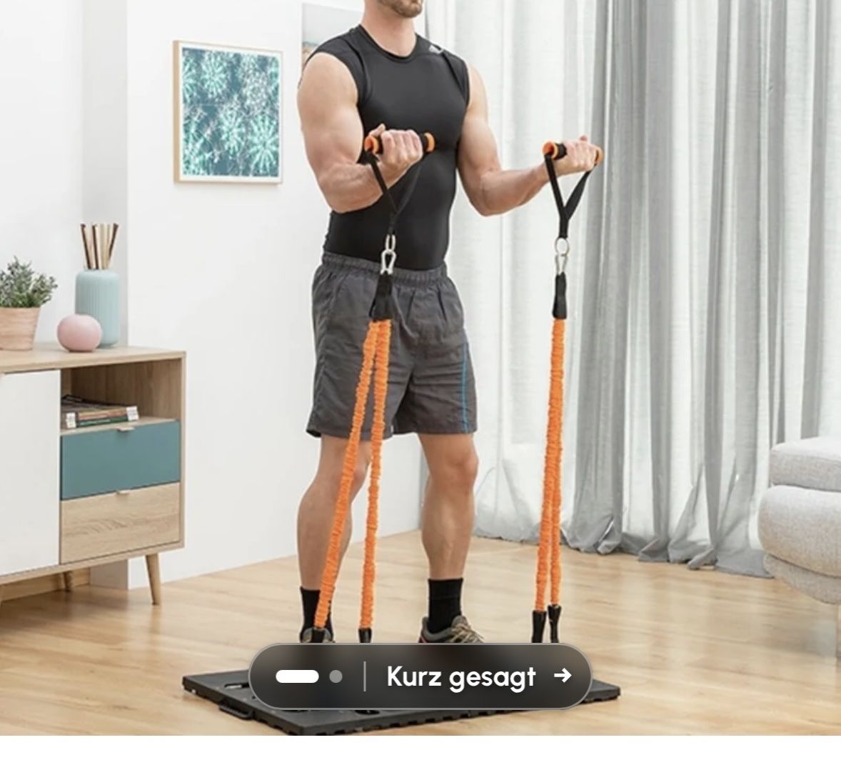 Vélos d'appartement: TRAGBARE TRAININGSPLATTFORM – D'occasion à Basel par Fschmid14 3