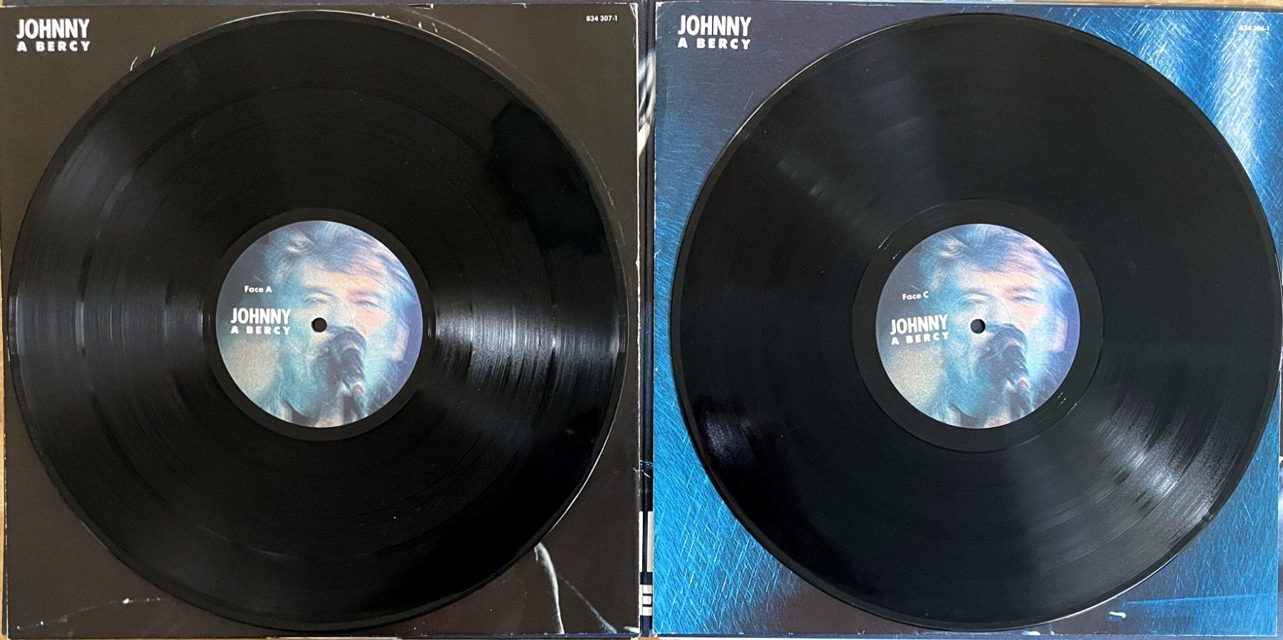 Vinyles: Johnny Hallyday 2 LP's - A Bercy – D'occasion à Savagnier par Ne2065 3