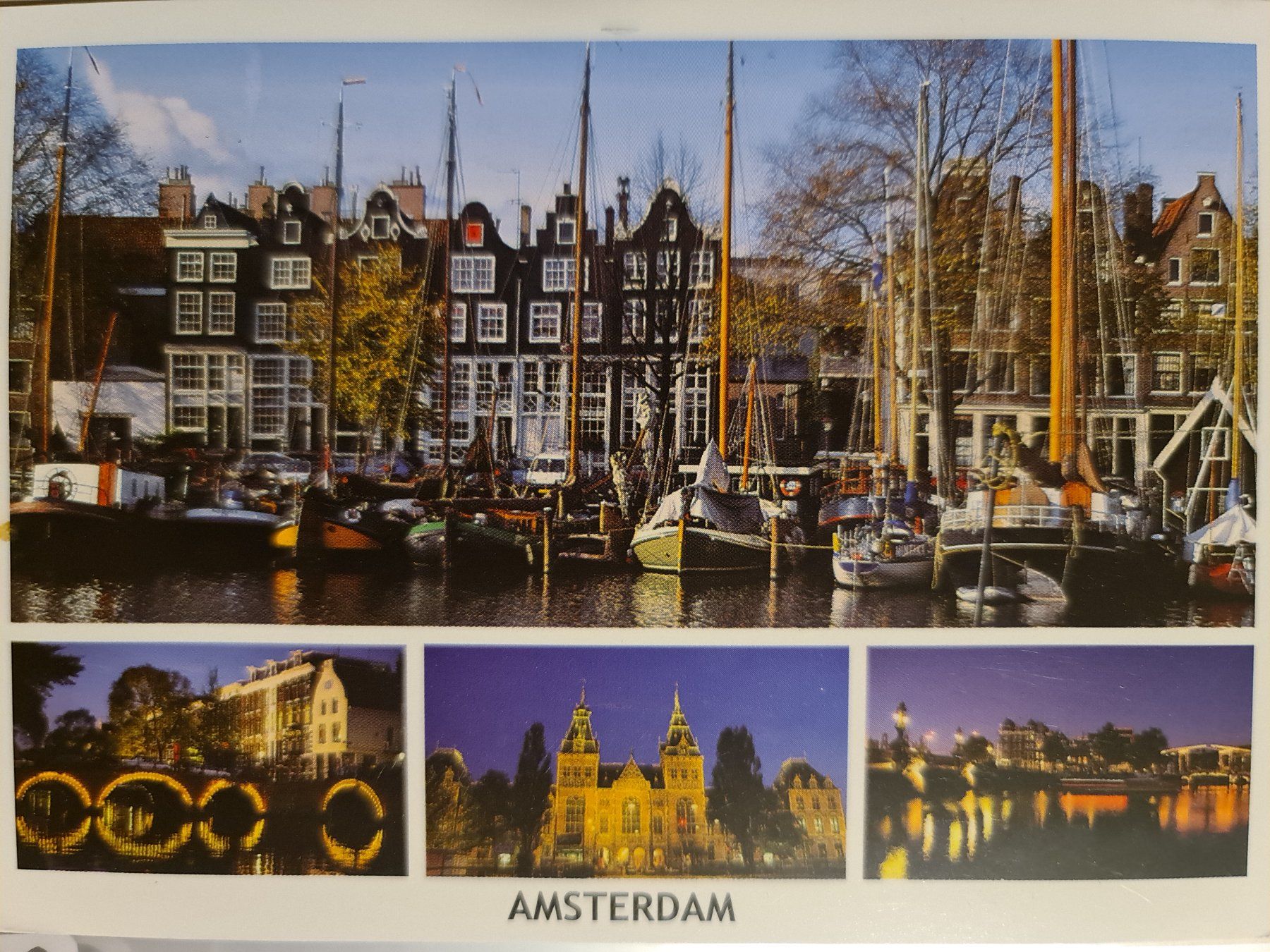 Cartoline postali: Ansichtskarte Amsterdam Niederlande 2014 – Usato da Dintikon venduto da Vexi