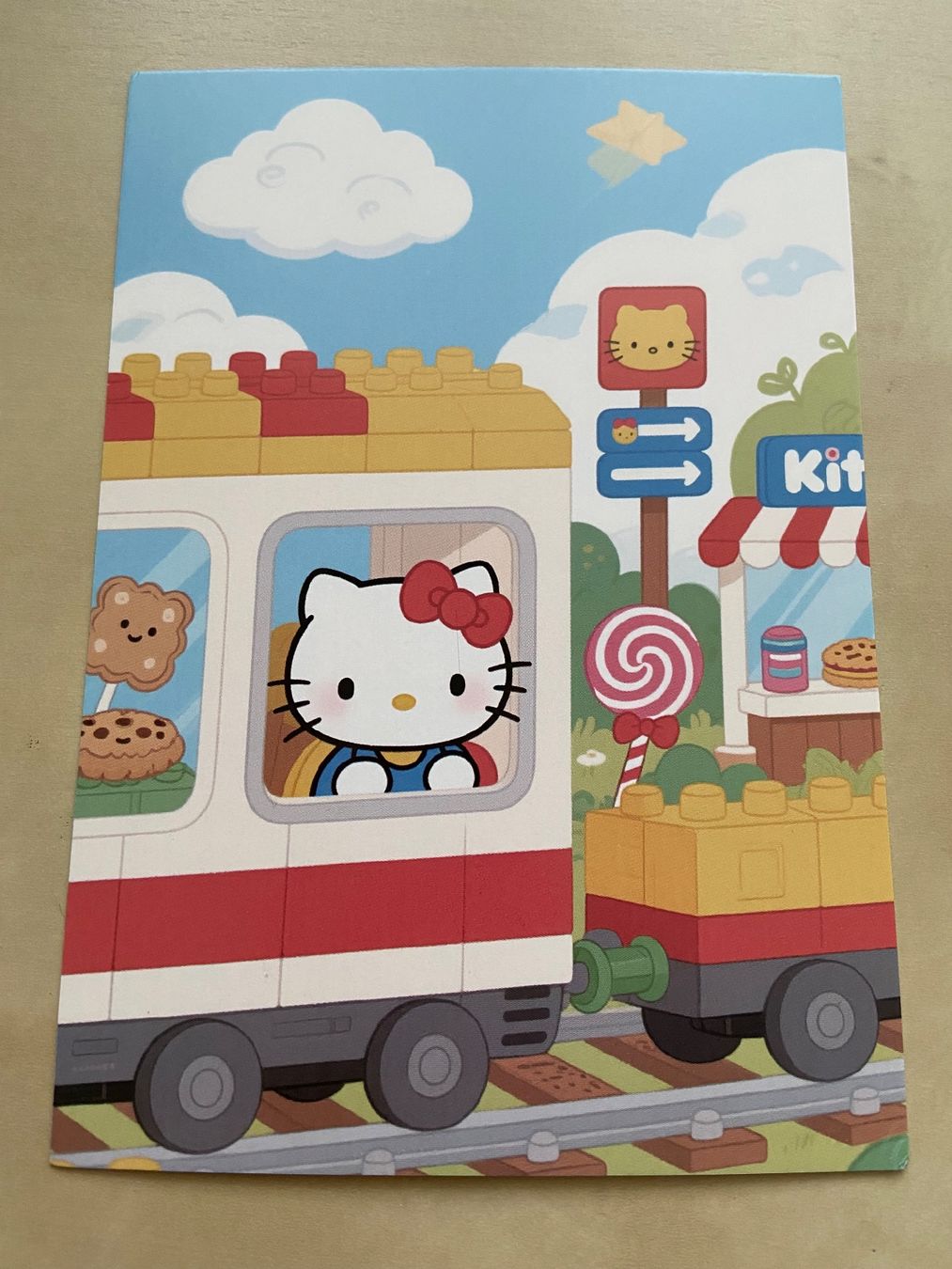 Cartoline postali: Hello Kitty Postkarte neu – Nuovo e nell'imballaggio originale da Luzern venduto da waterfront1