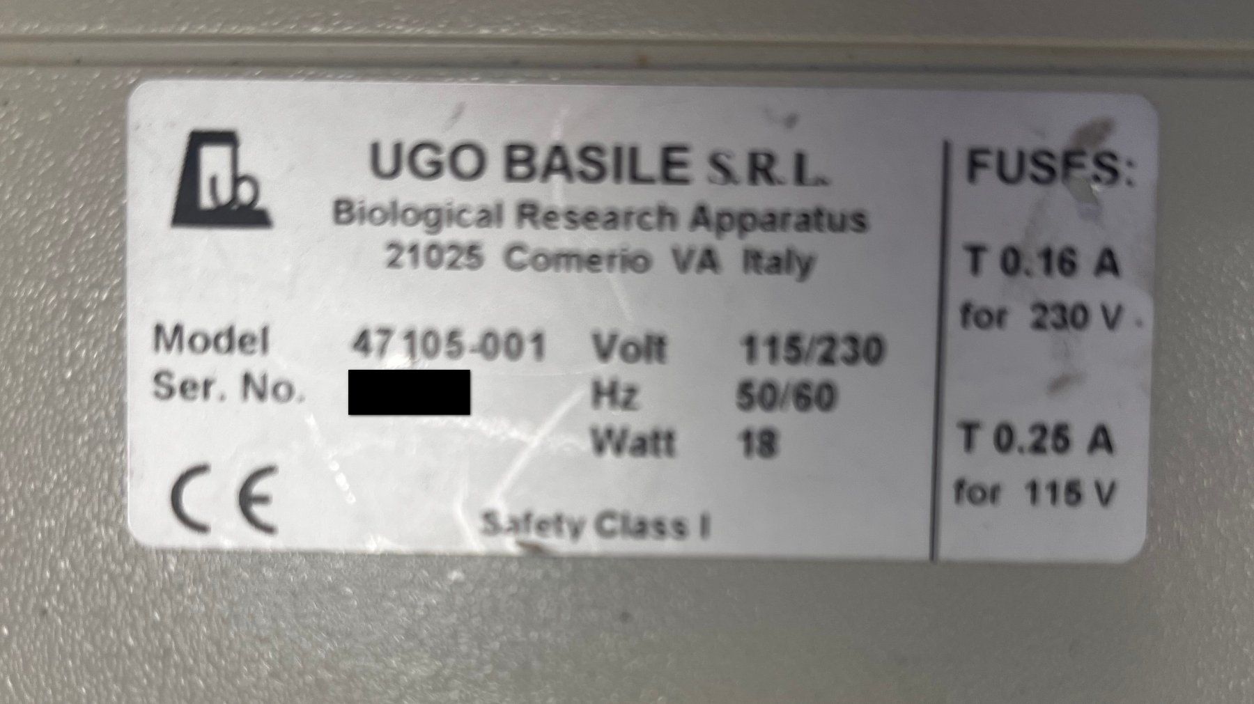 Laborzubehör: Ugo Basile Peak Amplifier mit Transducer 47105-001 – Gebraucht aus Niederdorf von LeptonAG_Labor 4