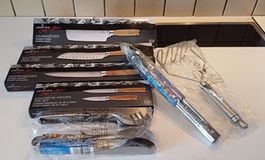 couteau de cuisine Neuf Jamais utilisés(set à 9 pce)Alles da