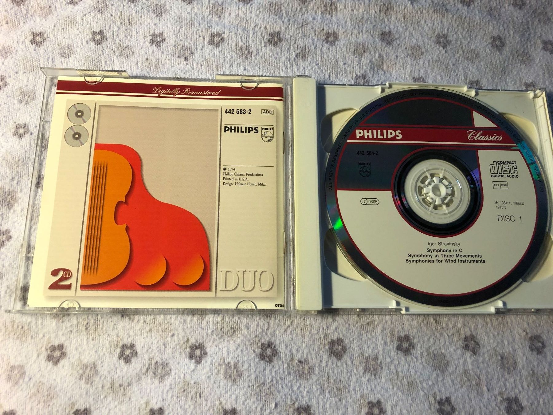 CD: Stravinsky - Symphonies & Concertos - 2CD - Klassik – Usato da Schübelbach venduto da Bemafaja 2