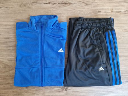 Sport-Anzug Adidas Blau/Schwarz - Top Zustand!