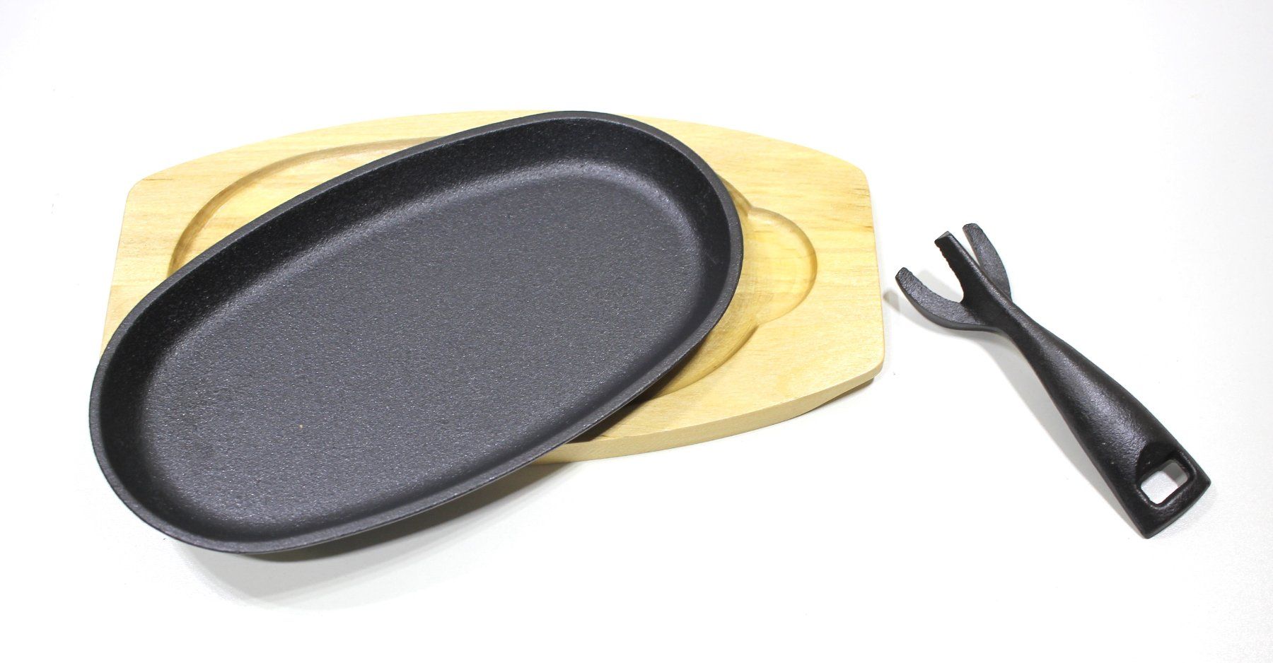 Pfannen: eva Servier- und Grillpfännchen mit Holzteller – Neu und originalverpackt aus Kägiswil von nick333 1