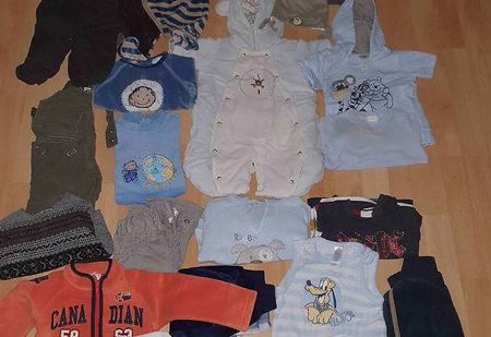Lot habit garçon T 62-68