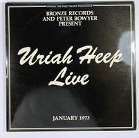 LP: URIAH HEEP - Live (first release UK 1973!) Doppel LP!
