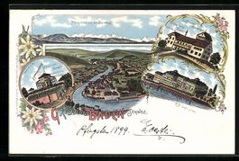 Litho Baden, Grand Hotel, Pensionat Belv