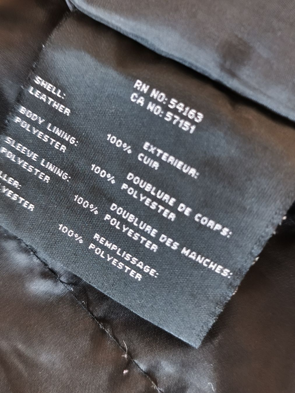 Jacken: Lederjacke schwarz – Gebraucht aus Madiswil von Trayann 3