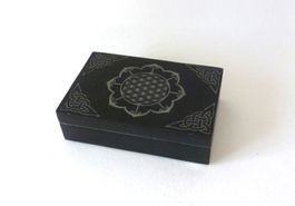 Kartenbox - Blume des Lebens im Lotus