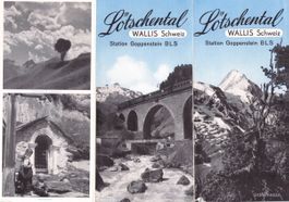 Prospekt // Lötschental VS Blatten Tourismus Prospekt
