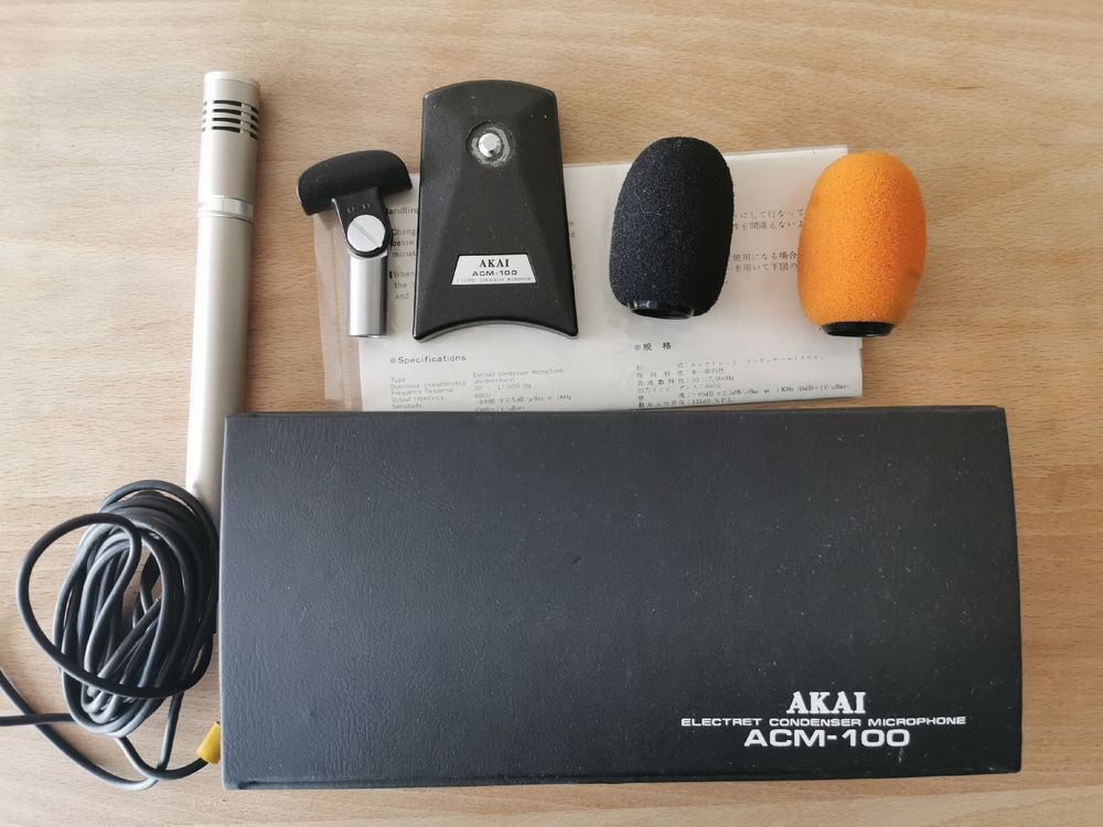 AKAI ACM100 Electret Condenser Microphone Kaufen auf Ricardo