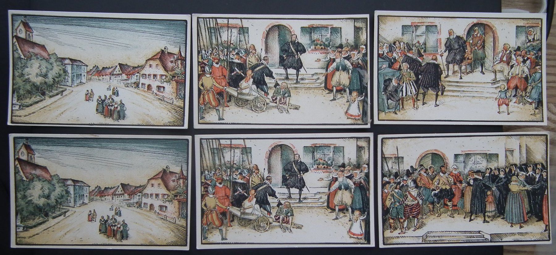 Cartoline postali: Wettstein und Riehen Festspiele 1923 Ansichtskarten – Usato da Kriens venduto da WULLU99