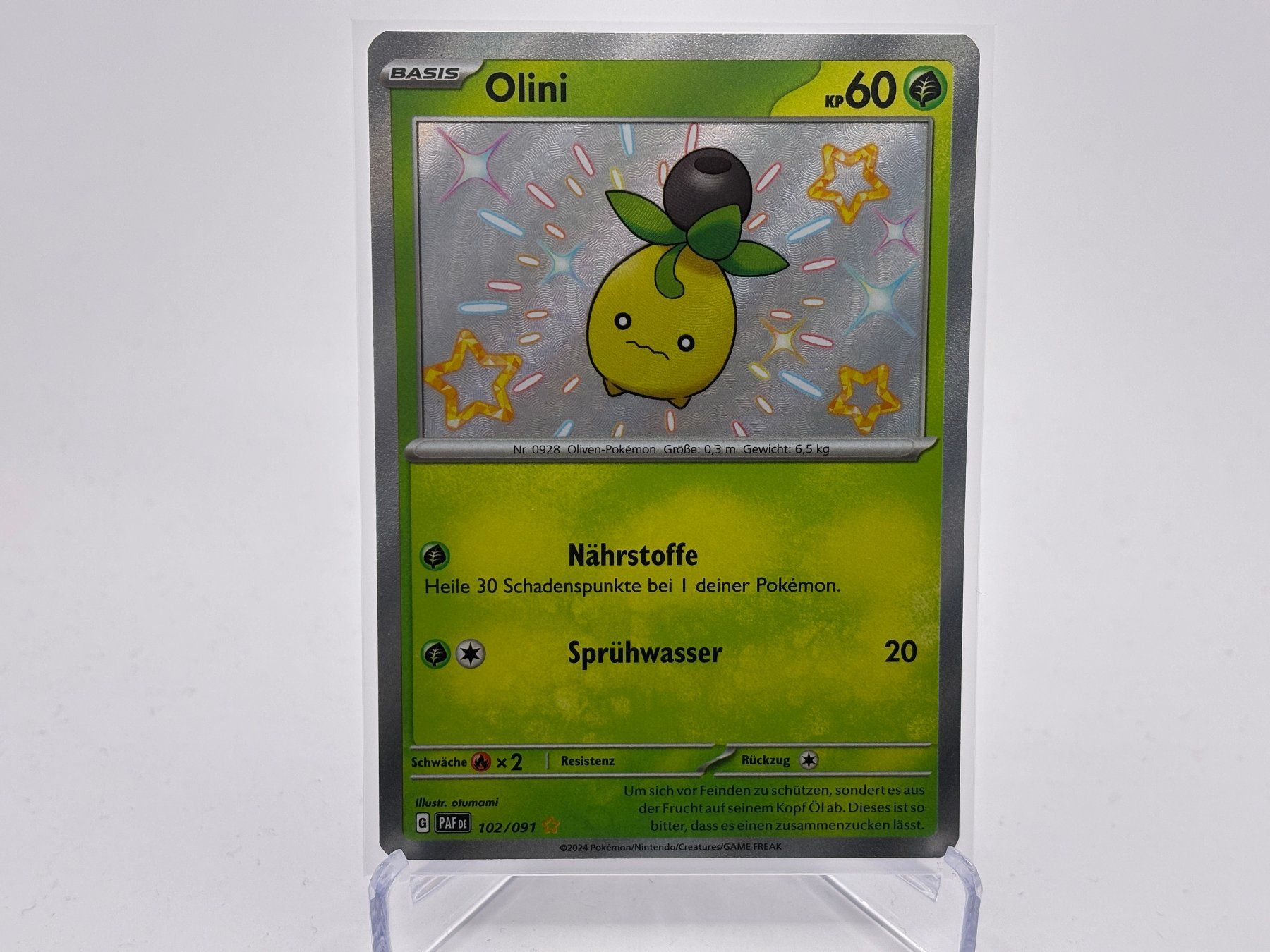 Pokémon Carte collezionabili: Paldeas Schicksale - Olini  (PAF 102) - DE – Nuovo (secondo la descrizione) da Allschwil venduto da Bullach
