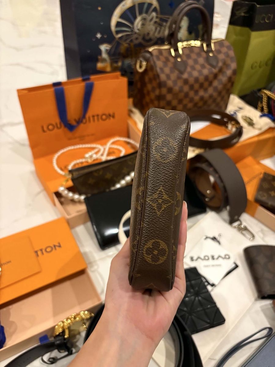 Louis Vuitton Borse da donna: Louis Vuitton mini Pochette Monogram full set – Usato da Widnau venduto da Pukpan_99 6
