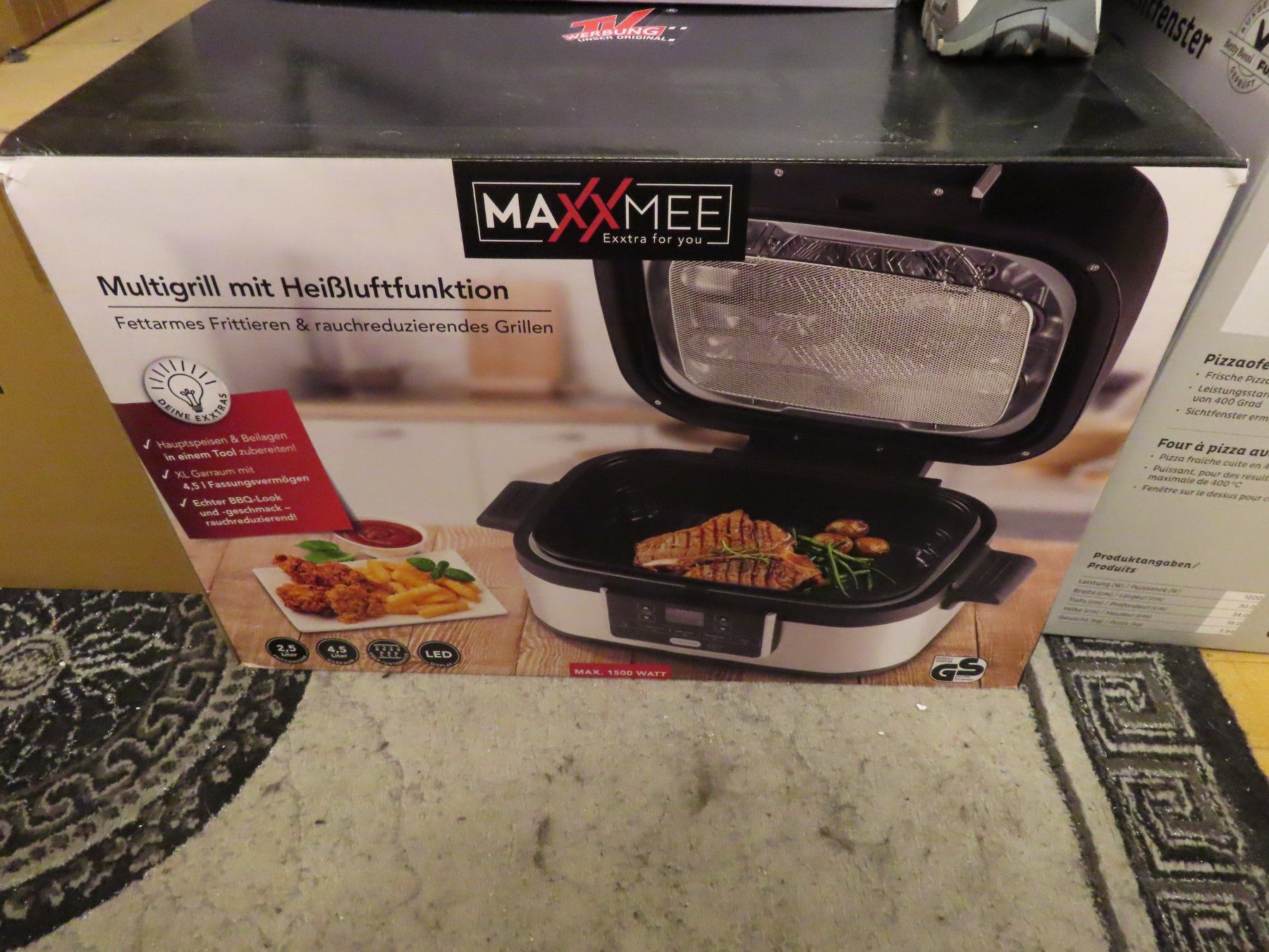 Elettrodomestici da cucina: Multi Grill mit Heissluft Funktion – Nuovo e nell'imballaggio originale da Rüfenacht BE venduto da mada05
