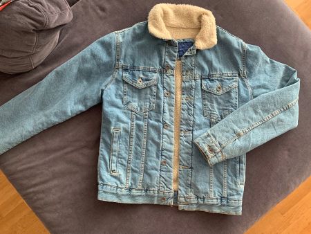 Jeansjacke Teddy, Herren, Gr. XL