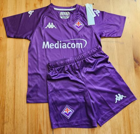 AC Fiorentina Trikot + Hose Kappa NEU Gr 116 Florenz Italien