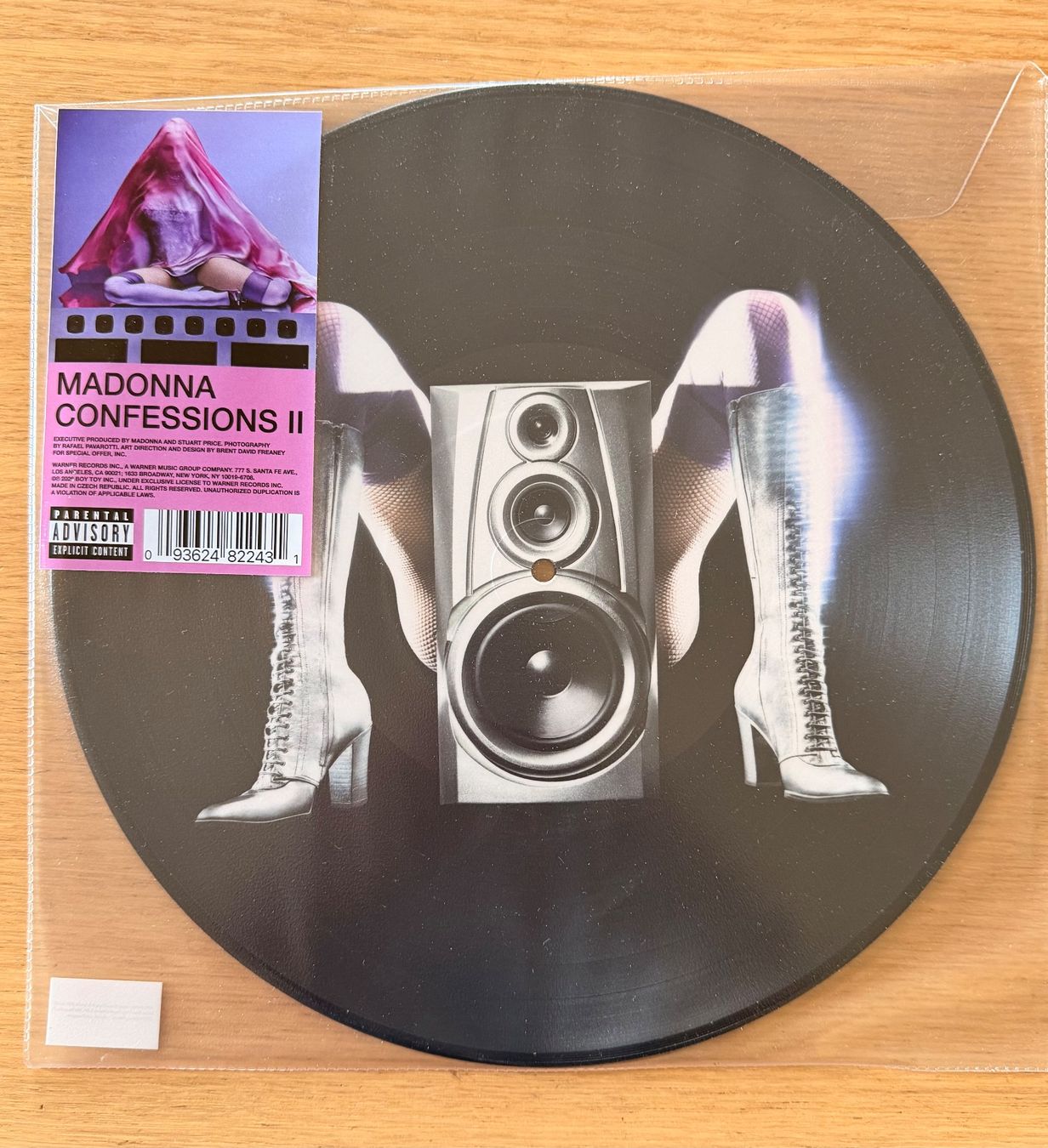 Schallplatten: MADONNA CONFESSIONS II Picture disc – Neu und originalverpackt aus Lausanne von davzic