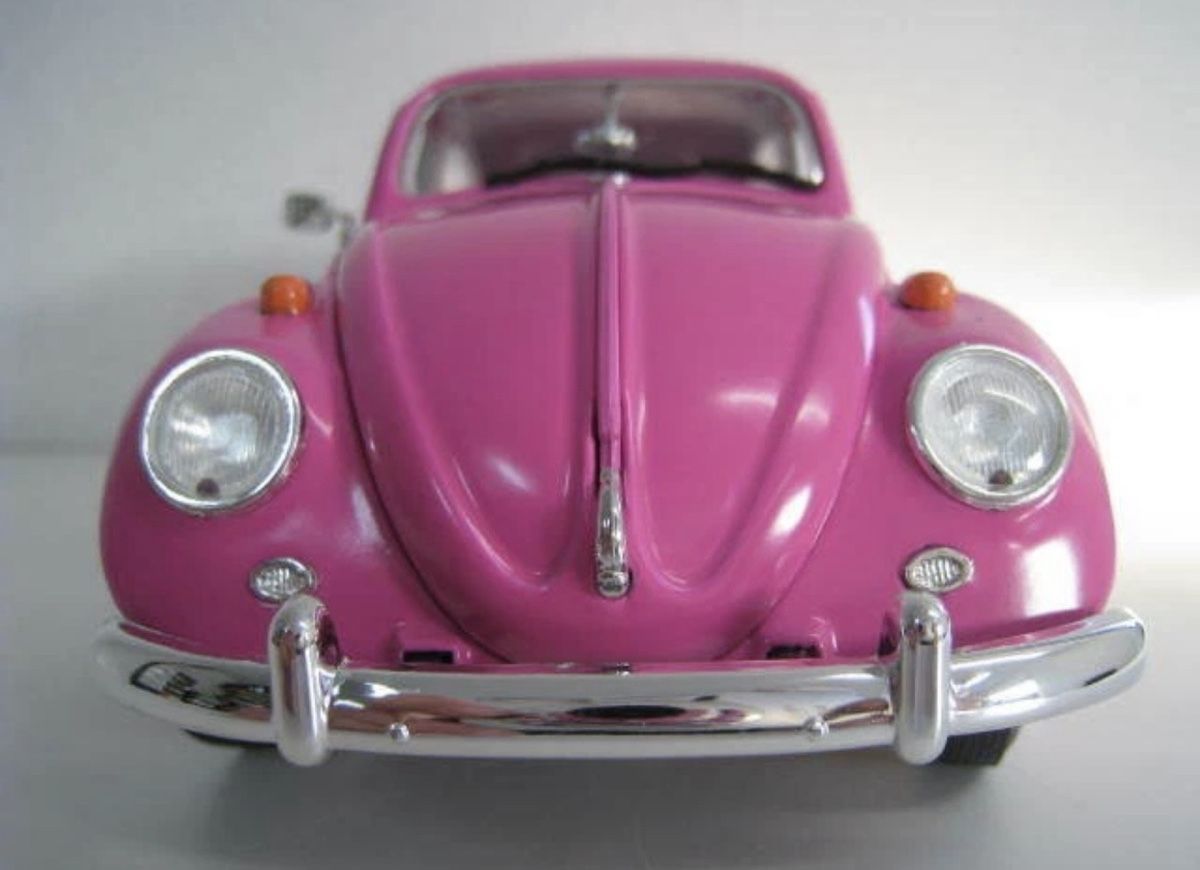 Volkswagen Modellini d'auto: VW Käfer Modellauto, rosa/weiss, – Nuovo (secondo la descrizione) da Basel venduto da Zomeg 6