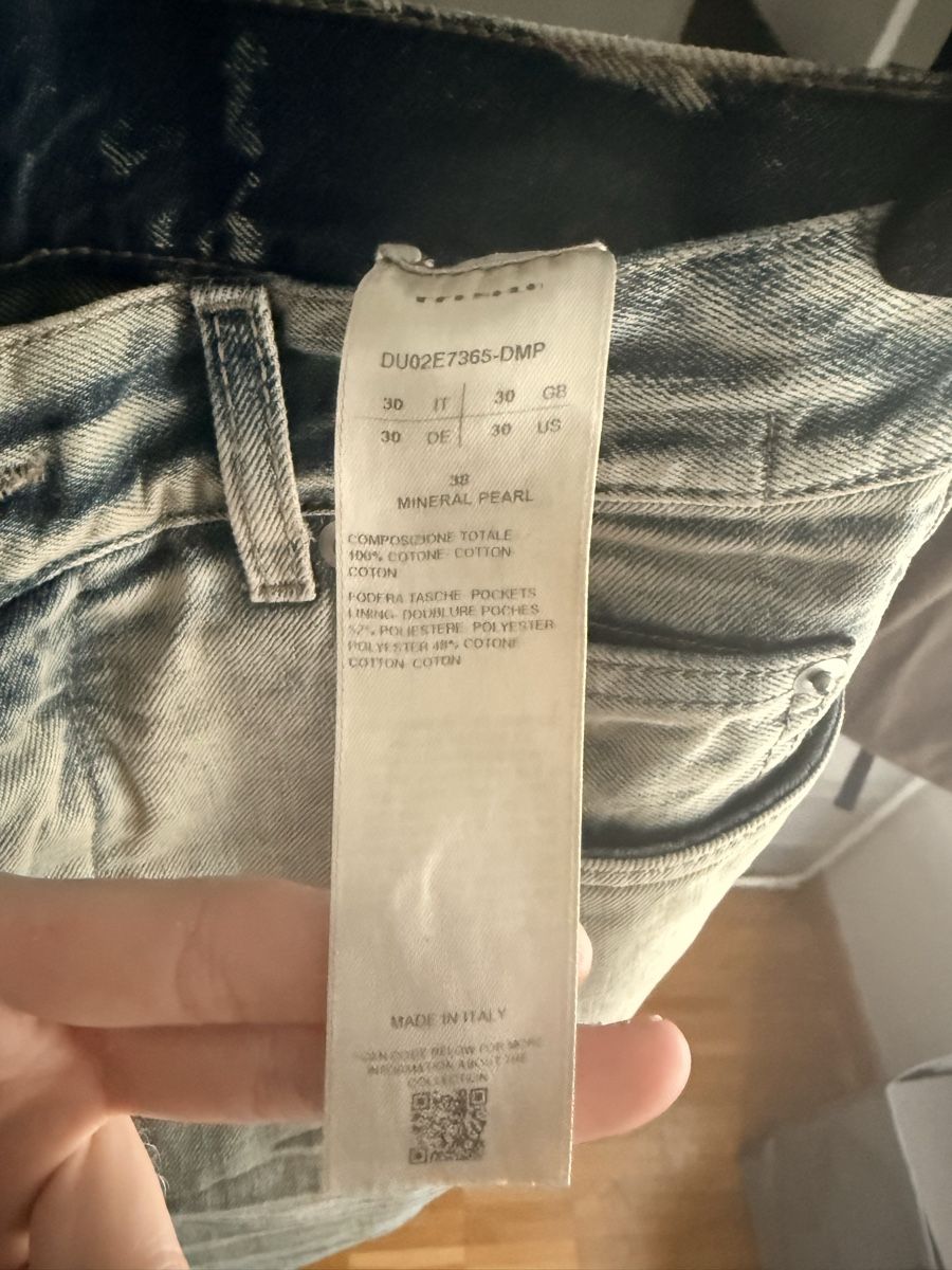 Rick Owens Jeans: Rick Owens Bolan Mineral Pearl – Nuovo e nell'imballaggio originale da Romanshorn venduto da Joaquin05 2