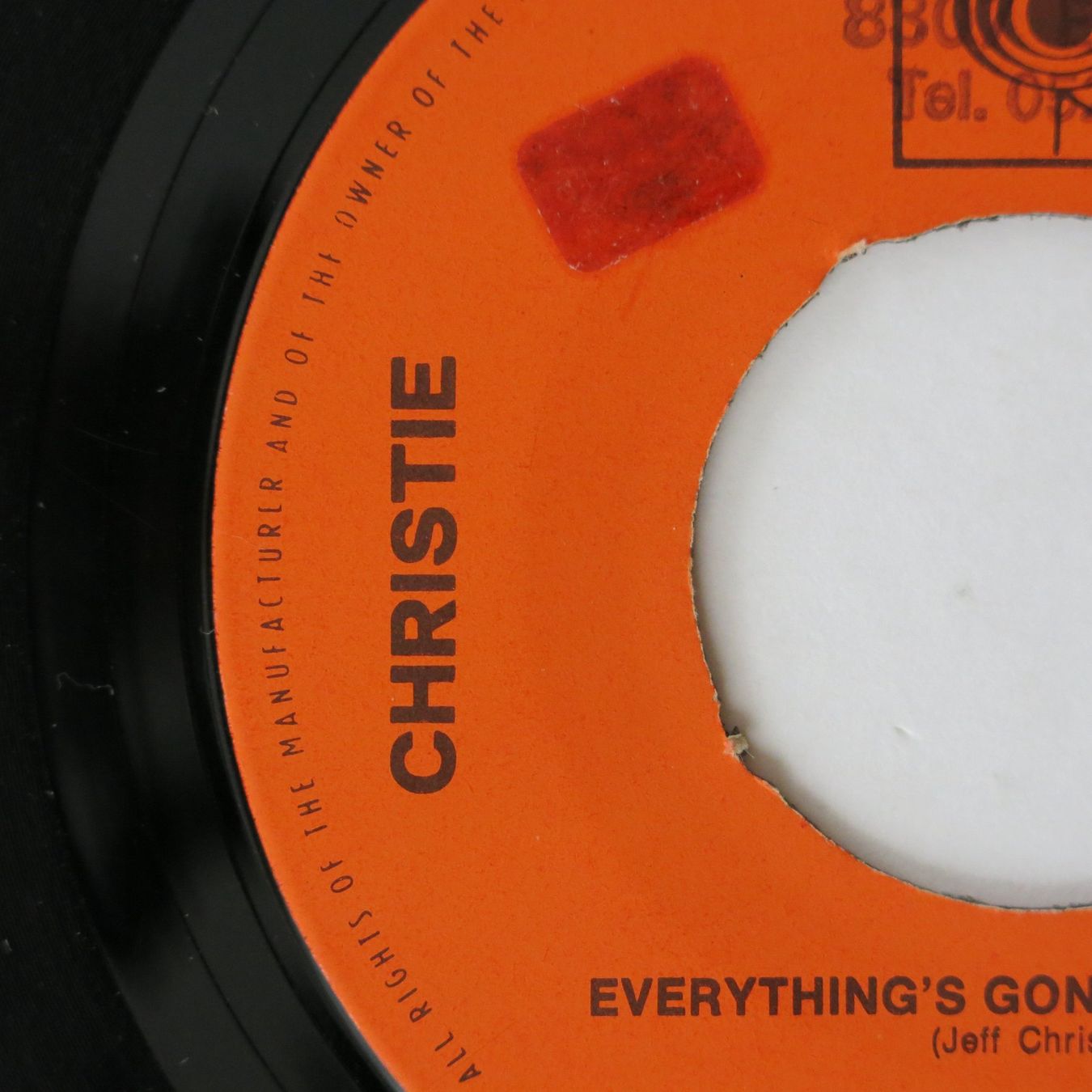 Dischi in vinile: Vinyl-Single 7"  Christie – Usato da Bözen venduto da Keramik22 5