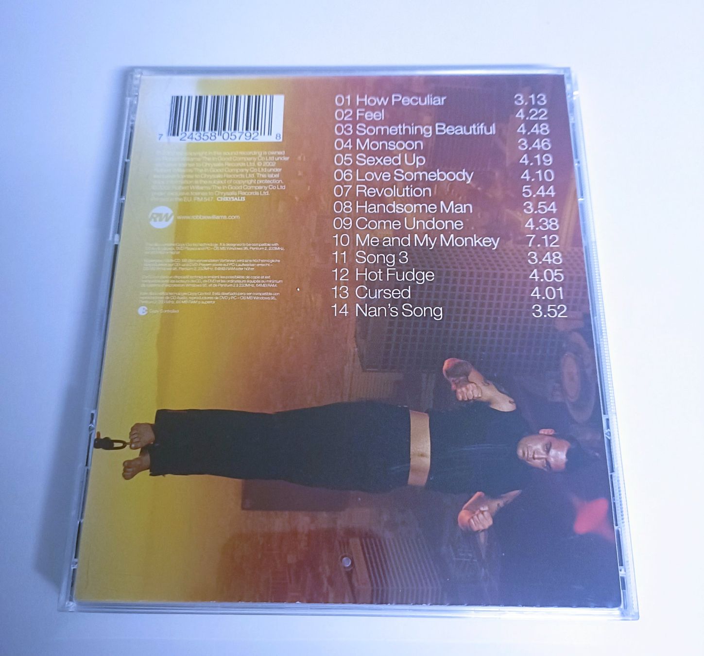 CD: Robbie Williams - Escapology - R2 – Usato da Köniz venduto da Listeningthings 1