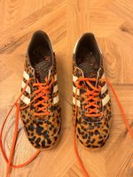 Adidas Sneakers Leopard Print Orange Laces Like New