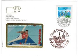 Taxcard Donghua Li 606L Sportcard im Sammelkuvert ungebr.