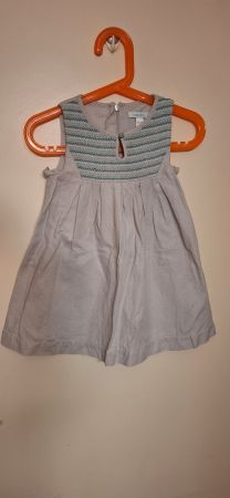 Robe Obaïdi grise, bébé taille 86