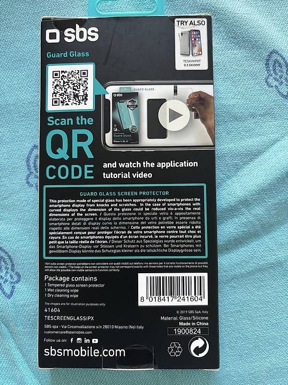 Lackretusche & Schutzfolien: Protection écran en verre trempé. – Neu und originalverpackt aus Massagno von anickc 1