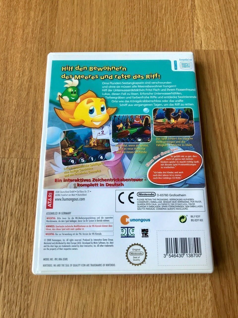 Nintendo Giochi: Fritzi Fisch Wii – Usato da Basel venduto da ece2108 1