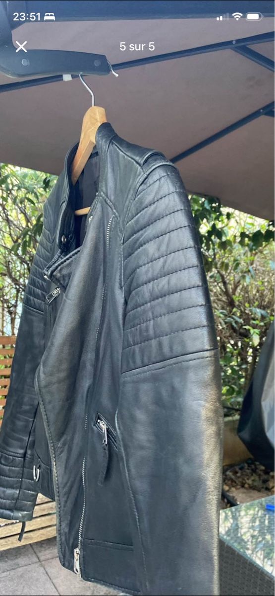 Giacche: Veste cuir véritable - taille M – Nuovo (secondo la descrizione) da Genève venduto da muj_2zmc 3